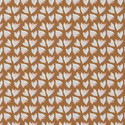 Printed Cotton ZIGGY Caramel / Skin